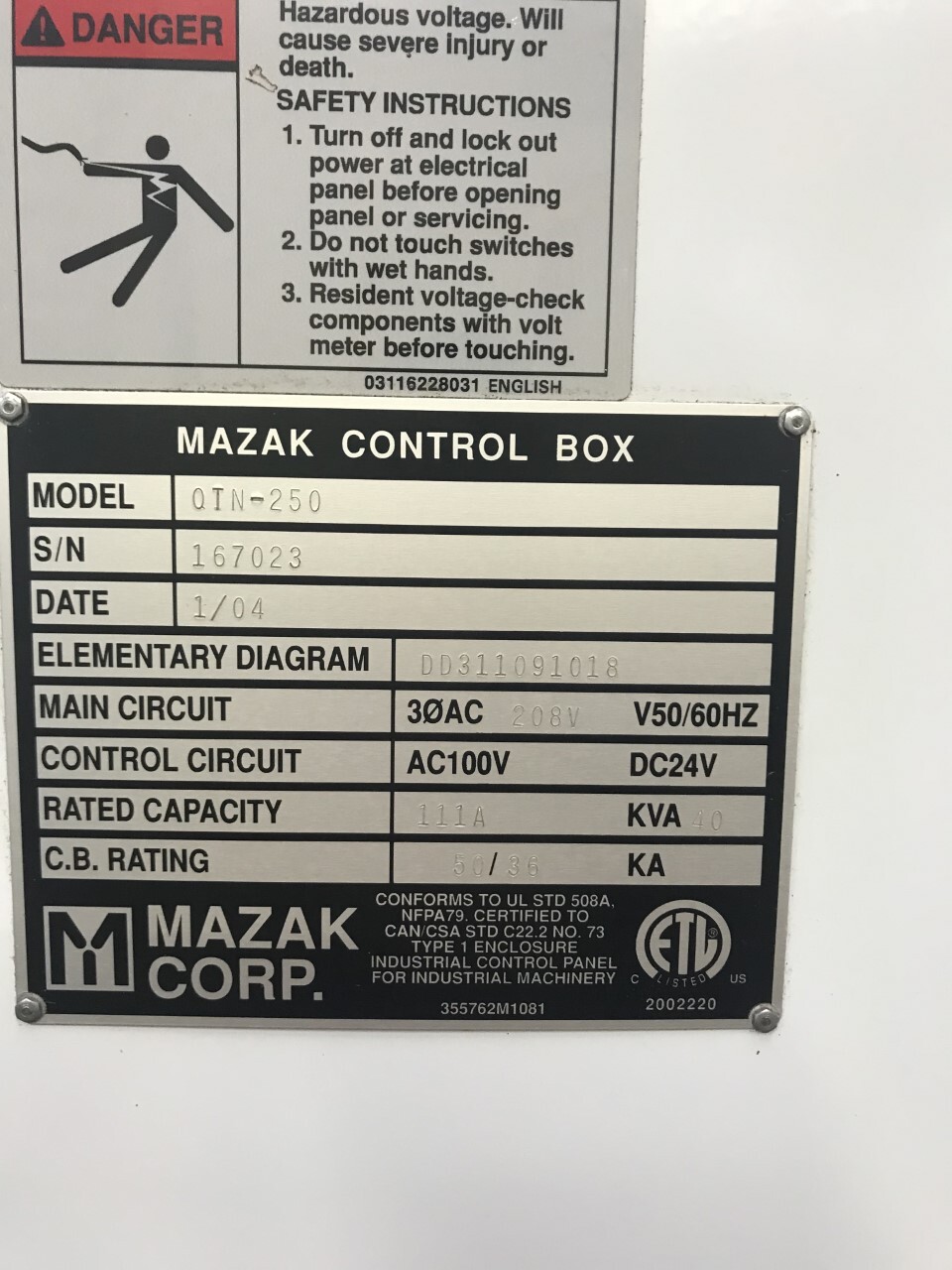 2004 MAZAK QUICK TURN NEXUS 250 CNC Lathes | Machine Tool Emporium