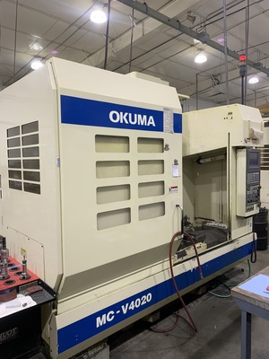 OKUMA MC-V4020 Vertical Machining Centers | Machine Tool Emporium