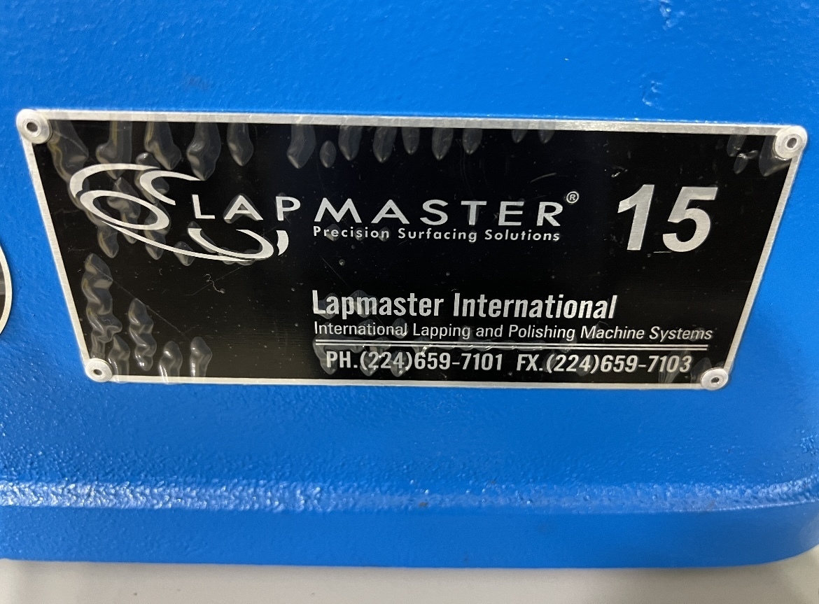 LAPMASTER 15 Lappers | Machine Tool Emporium