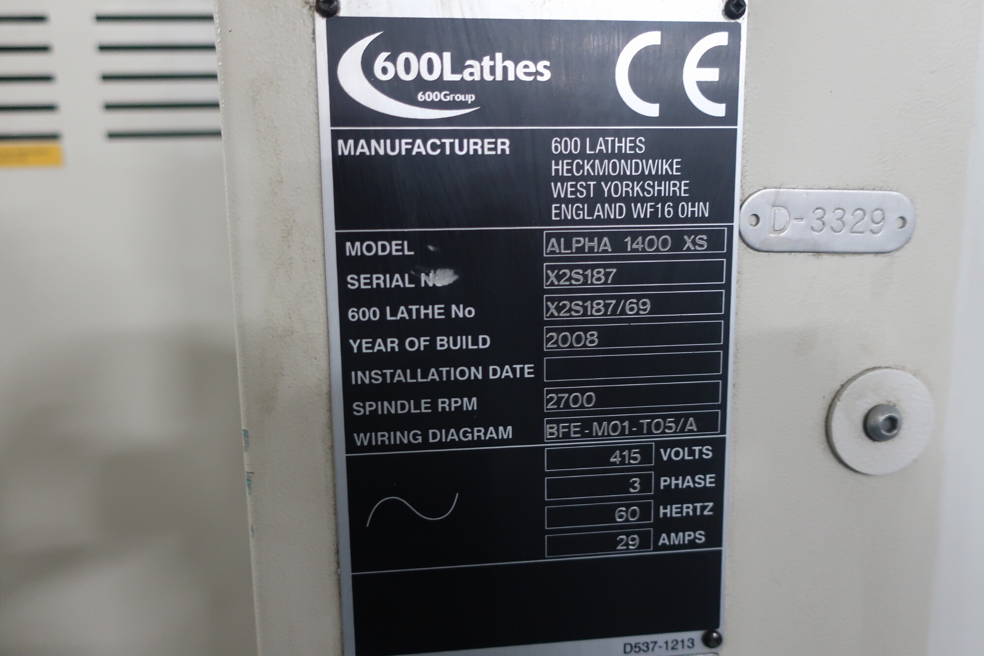 2008 HARRISON ALPHA 1400XS CNC Lathes | Machine Tool Emporium