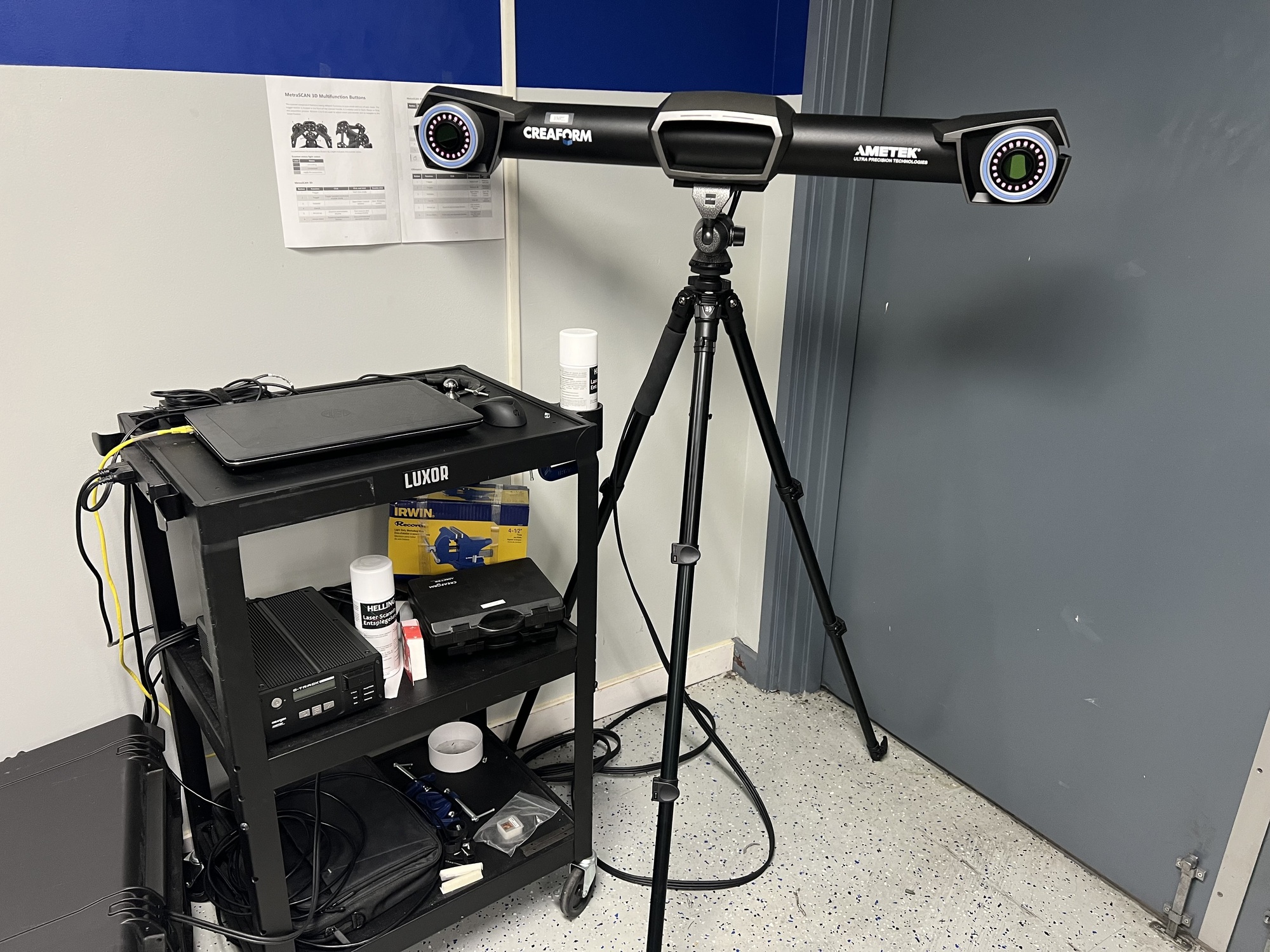 2020 CREAFORM MetraSCAN 750 Laser Scanners | Machine Tool Emporium