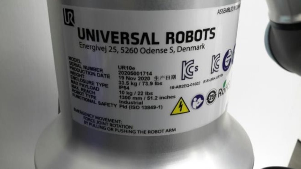 2020 UNIVERSAL ROBOTS UR10E Robots | Machine Tool Emporium