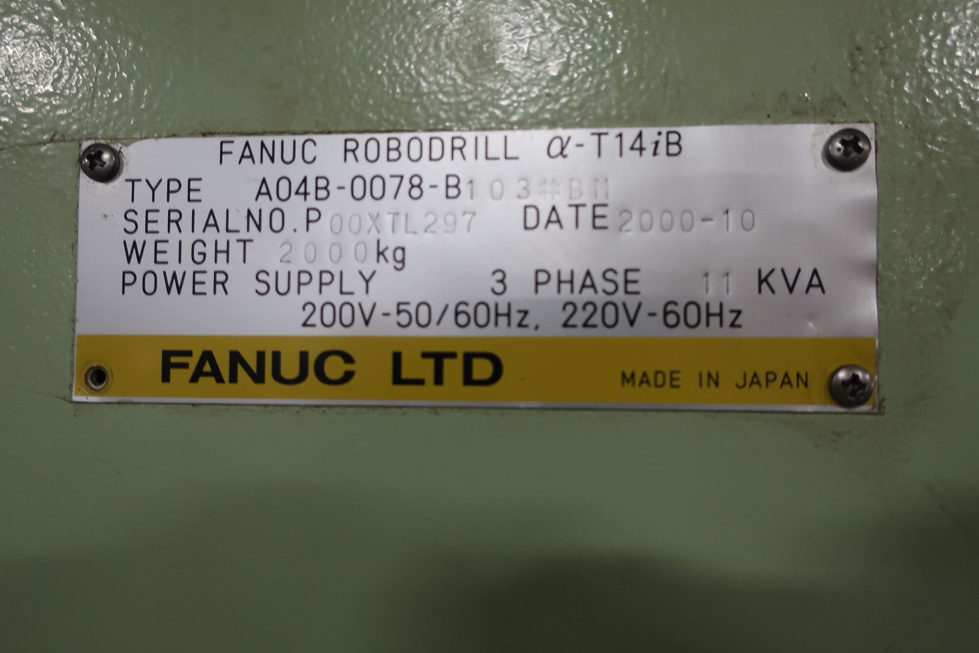 2000 FANUC ROBODRILL ALPHA T14IB Drilling & Tapping Centers | Machine Tool Emporium
